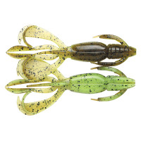 Силикон Keitech Crazy Flapper 4.4 401 greenpumpkinpp.chart