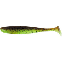 Силикон Keitech Easy Shiner 3 401 Green Pumpkin/Chartreuse