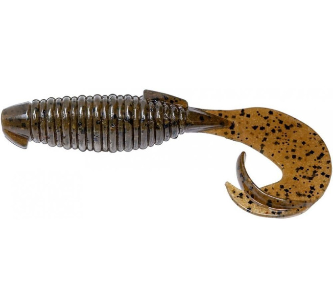 Силикон Keitech Flapper Grub 4 101 green pumpkin pp.