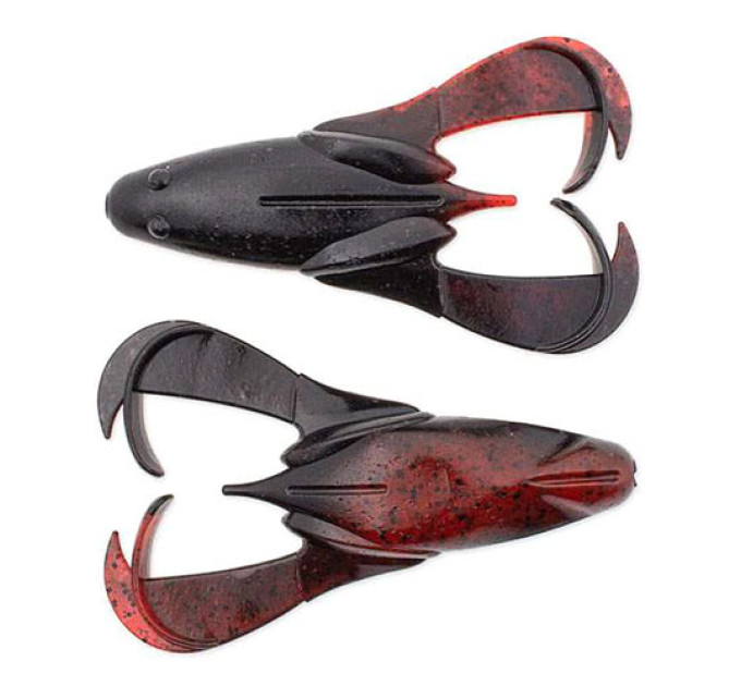 Силикон Keitech Noisy Flapper 3.5 467 black red berry