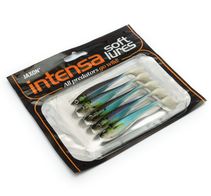 Віброхвіст Jaxon Intensa INA 12,5cm колір F (5шт) TG-INA125F