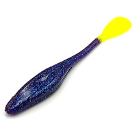 Силикон GAMBLER Flapp'n Shad 6 Purple Chartreuse 8шт.