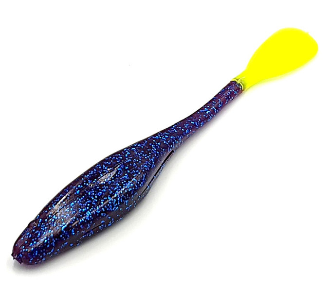 Силикон GAMBLER Flapp'n Shad 6 Purple Chartreuse 8шт.
