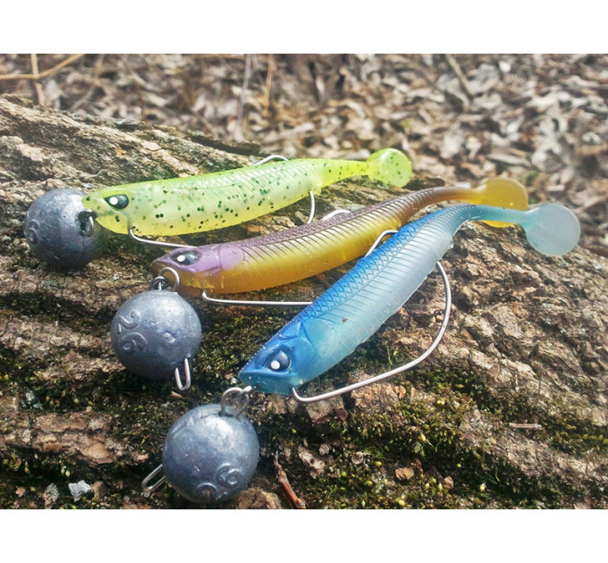 LJ MAKORA SHAD TAIL 3D Pro Series  3 / 003 *7