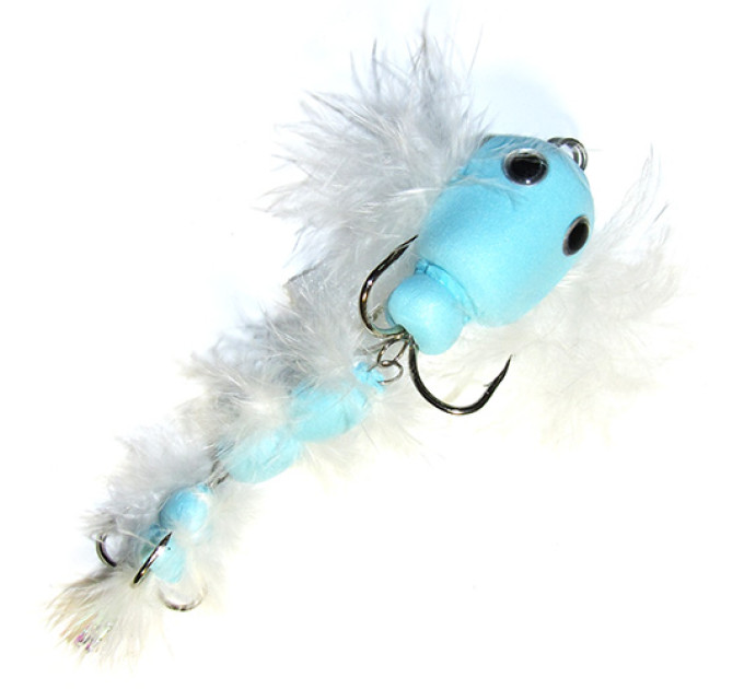 Мандула STRIKE Furry Tadpole (Пухнастий пуголовок) 10cm, 2/6 Light Blue