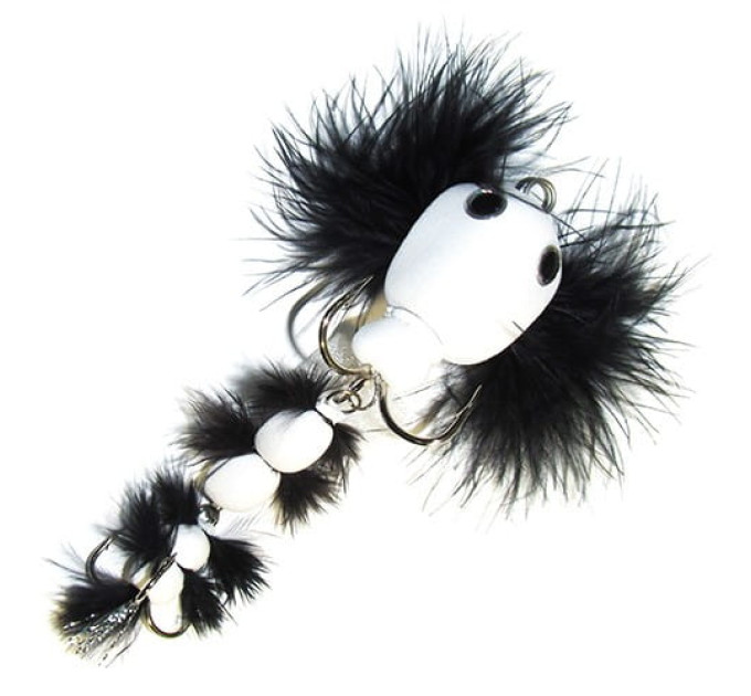 Мандула STRIKE Furry Tadpole (Пухнастий пуголовок) 10cm, 2/6 White