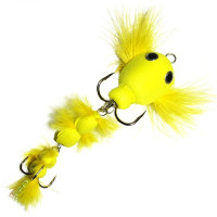 Мандула STRIKE Furry Tadpole (Пухнастий пуголовок) 10cm, 2/6 Yellow Мандула STRIKE Furry Tadpole (Пухнастий пуголовок) 10cm, 2/6 Yellow