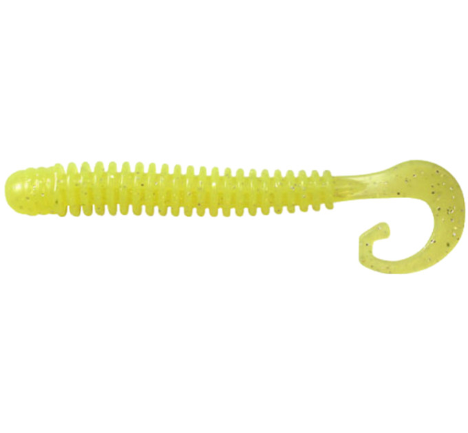 Силикон Reins G TAIL SATURN 2.5 129 Glow Chart Silver 20шт