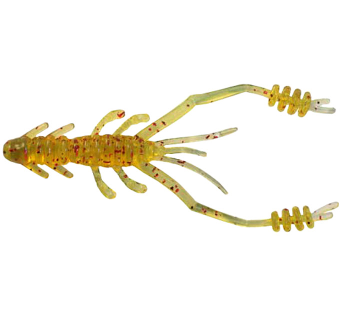 Силікон Reins Ring Shrimp 2 566 Motor Oil Red Flake (12 шт/уп.)