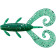 Силікон Reins G-Tail Twin 3 397 Motor Oil SP (8 шт/уп.)