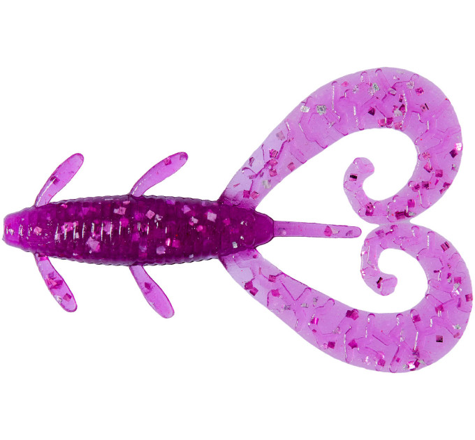 Силикон Reins G-Tail Twin 3 428 Purple Dynamite (8 шт/уп.)