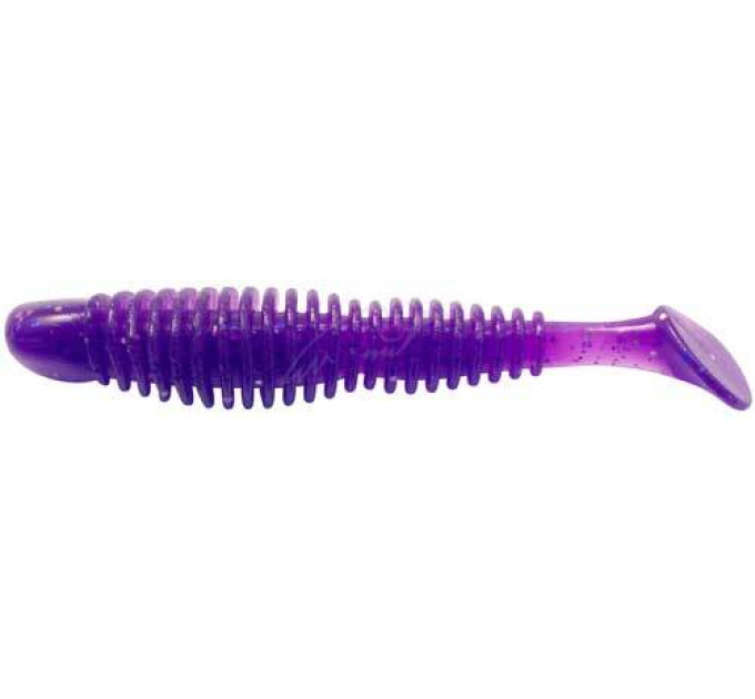 Силікон Reins Bubbring Shad 4 567 Lilac Silver & Blue Flake (8 шт/уп.)
