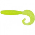 Силікон Reins FAT G TAIL GRUB 4 129 Glow Chart Silver 10шт