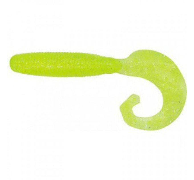 Силікон Reins FAT G TAIL GRUB 4 129 Glow Chart Silver 10шт