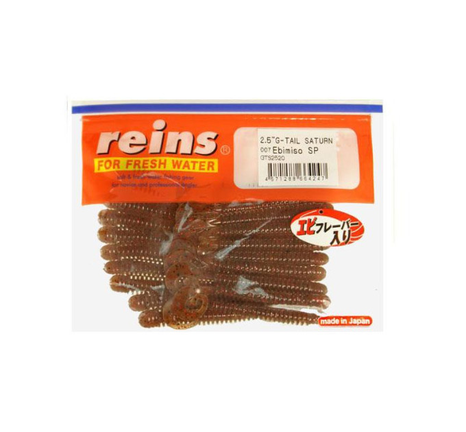 Силікон Reins G TAIL SATURN 2.5 007 Ebimiso SP 20шт