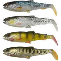Силікон Savage Gear Craft Cannibal Paddletail Clear Water 65mm 4.0g Mix (4 шт/уп)