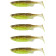 Силикон Savage Gear Fat Minnow T-Tail 75mm 5.0g Green Pearl Yellow (5 шт/уп)