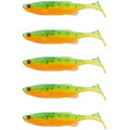 Силикон Savage Gear Fat Minnow T-Tail 90mm 7.0g Firecracker (5 шт/уп)