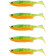 Силикон Savage Gear Fat Minnow T-Tail 75mm 5.0g Firecracker (5 шт/уп)