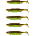 Силикон Savage Gear Fat Minnow T-Tail 75mm 5.0g Chartreuse Pumpkin (5 шт/уп)