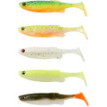 Силікон Savage Gear Fat Minnow T-Tail 130mm 20.0g Darkwater Mix (5 шт/уп)