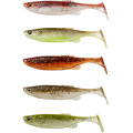 Силикон Savage Gear Fat Minnow T-Tail 75mm 5.0g Clearwater Mix (5 шт/уп)