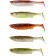 Силикон Savage Gear Fat Minnow T-Tail 75mm 5.0g Clearwater Mix (5 шт/уп)