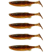 Силікон Savage Gear Fat Minnow T-Tail 75mm 5.0g Motoroil UV (5 шт/уп)