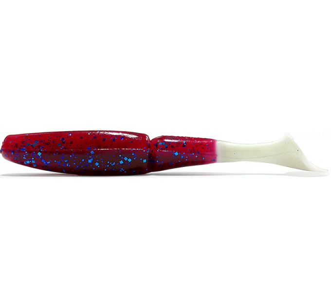 Силикон GAMBLER 3.75 Little EZ Plum Blue White Tail 9шт