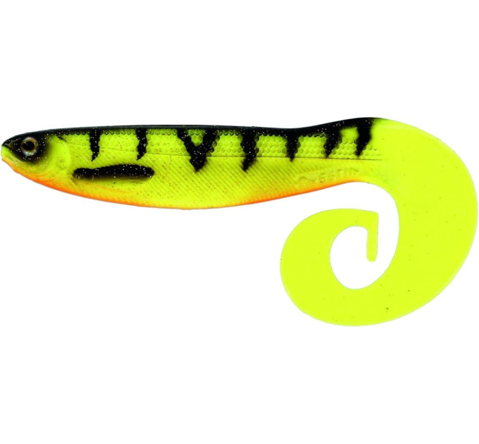 Силикон Westin CurlTeez 8.5cm 6g Fire Perch 1шт
