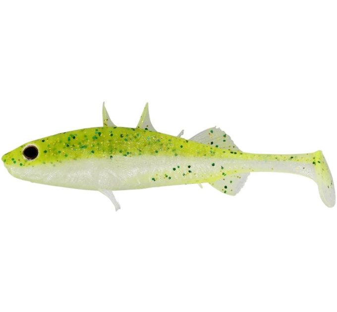 Силикон Westin Stanley the Stickleback Shadtail 7.5cm 4g Sparkling Chartreuse 1шт