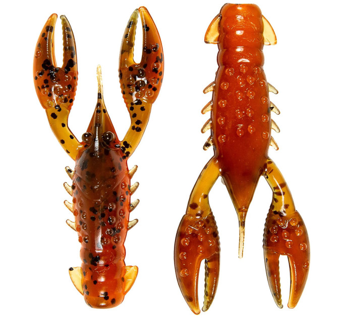 Z-Man TRD Crawz 2.5 6pc #Green Pumpkin Orange