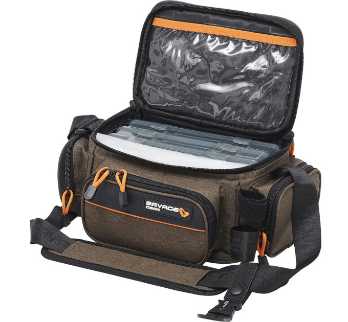 Сумка Savage Gear System Box Bag S 5.5L + 3 коробки і 5 зип-пакетов