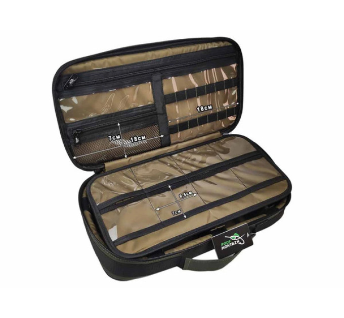 ПМ Сумка-органайзер Tackle Bag FFC для аксесуарів та годівниць (41х23х9см)