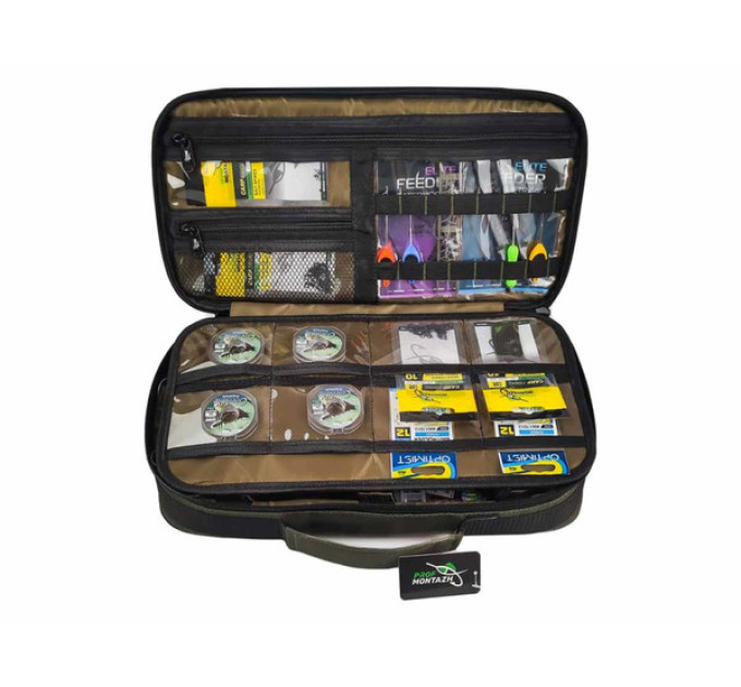 ПМ Сумка-органайзер Tackle Bag FFC для аксесуарів та годівниць (41х23х9см)