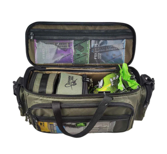 ПМ Сумка рыболовная Lures & Rigs (47х22х22см)