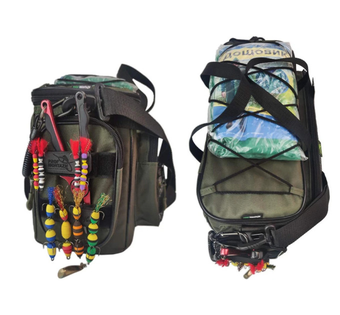 ПМ Сумка рыболовная Lures & Rigs (47х22х22см)