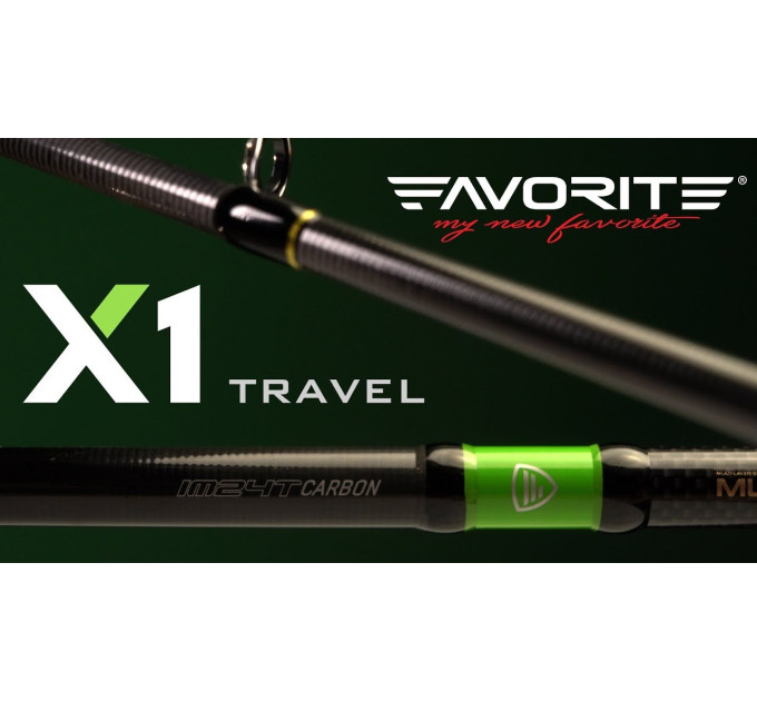 Спінінг Favorite X1 Travel 704ML 2.13m 4-18g Ex.Fast