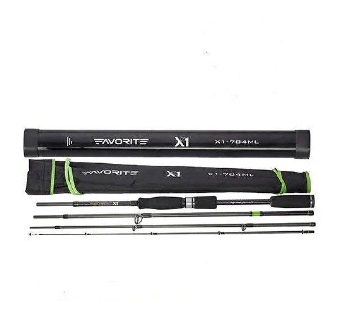 Спінінг Favorite X1 Travel 704ML 2.13m 4-18g Ex.Fast