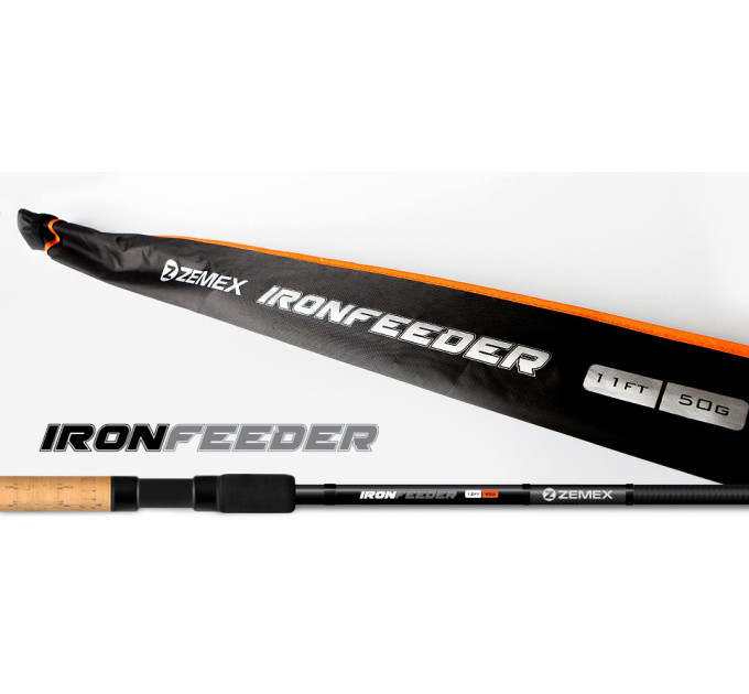 Удилище фидерное ZEMEX Iron Feeder Light 11 ft - 50 g