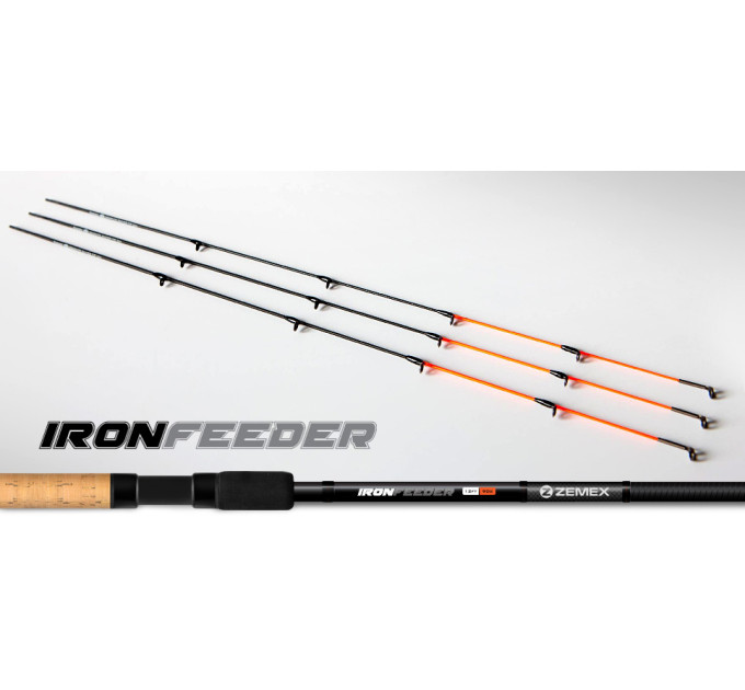 Удилище фидерное ZEMEX Iron Feeder Light 11 ft - 50 g
