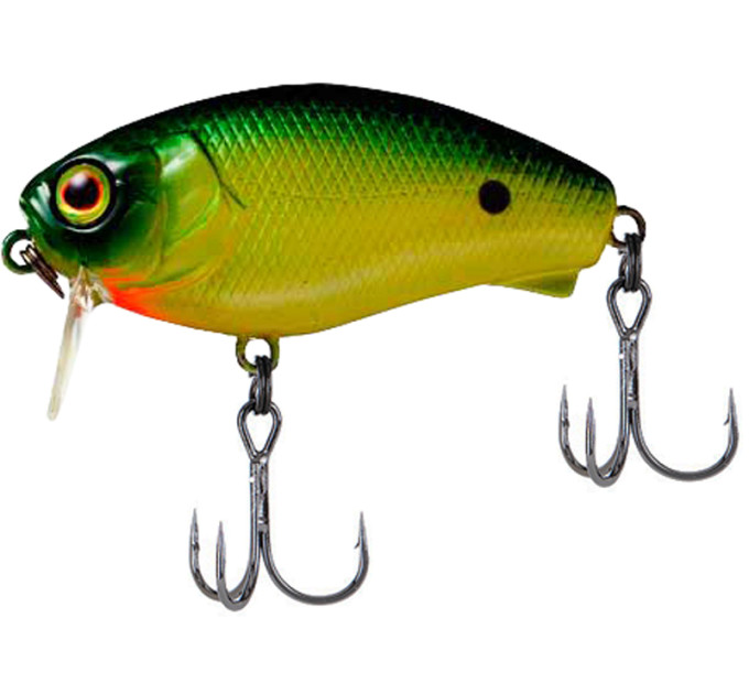 Воблер Jackall Cherry Zero Footer 48F 48mm 7.6g Noike Green Back