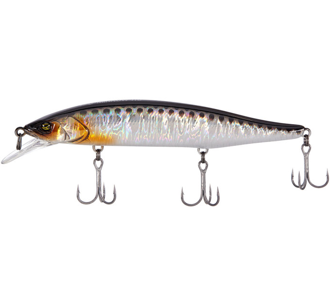 Воблер Jackall RV-Minnow 110SP 110mm 16.3g HL Silver & Black