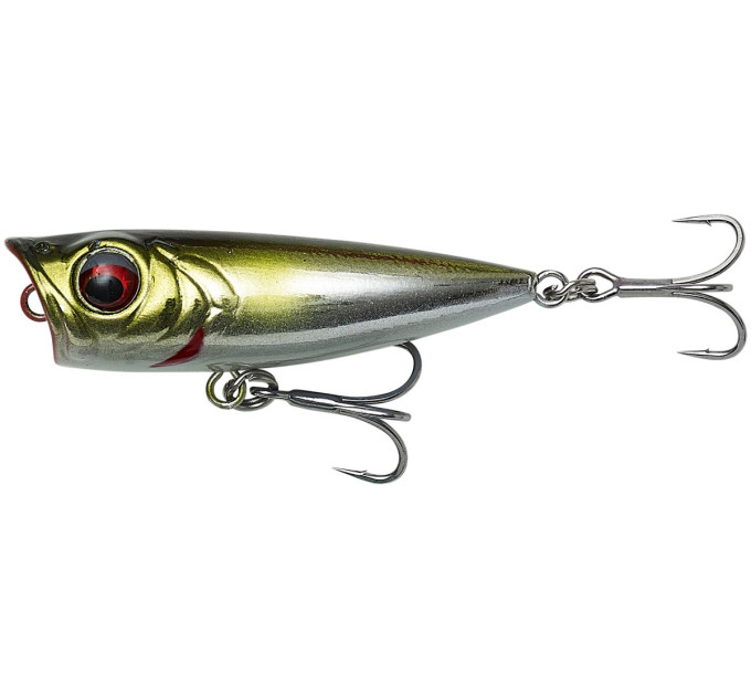 Воблер Savage Gear 3D Minnow Popper 4.3cm 2.6g Floating Mirror Ayu