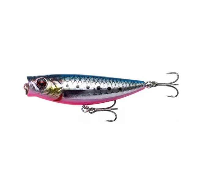 Воблер Savage Gear 3D Minnow Pop Walker 6.6cm 8g Floating Pink Belly Sardine Php