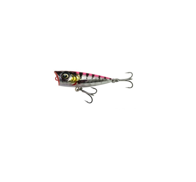 Воблер Savage Gear 3D Minnow Popper 4.3cm 2.6g Floating Pink Barracuda Php