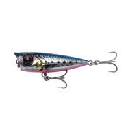 Воблер Savage Gear 3D Minnow Popper 4.3cm 2.6g Floating Pink Belly Sardine Php