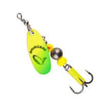 Блесна Savage Gear Caviar Spinner #4 14g 07-Fluo Yellow/Chartreuse