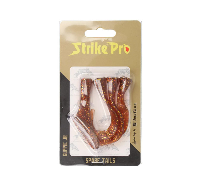 Хвіст силіконовий Strike Pro Guppie Jr 110S (4шт) MOG