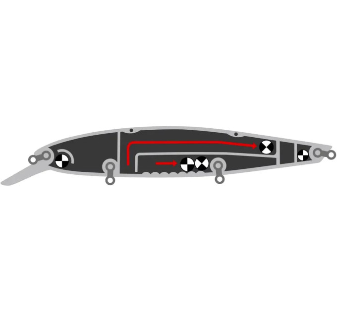 Воблер Deps Balisong Minnow 130SP 130mm 24.8g #17